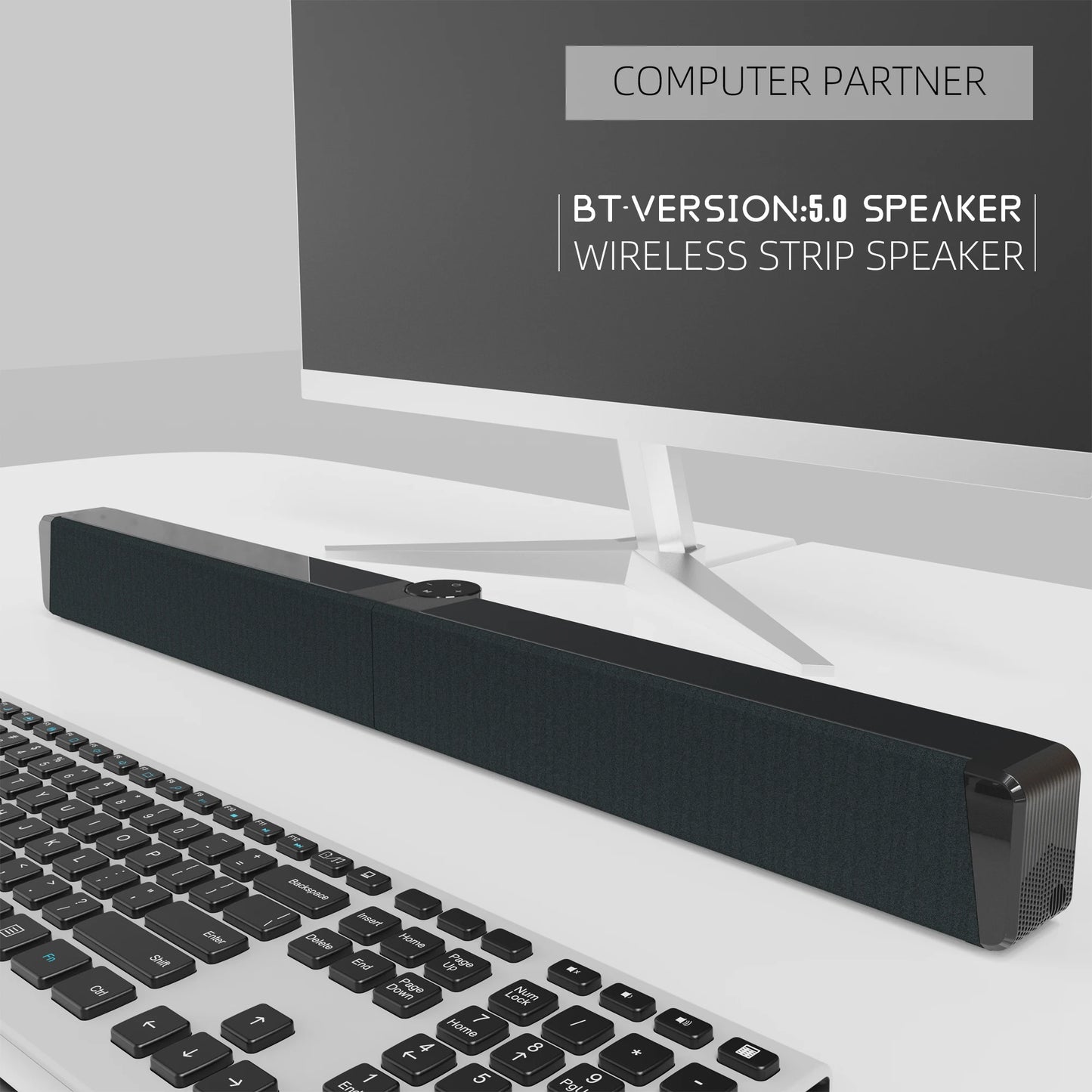 40W TV Speaker Wired Wireless Bluetooth Sound Home Theater Support For Coaxial Optic FM 3.5mm Audio Input