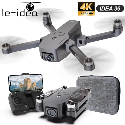 TT36 GPS RC Drone With 4K Camera 5GHz WIFI FPV Optical Flow Positioning Quadcopter Brushless Motor Remoted Control Drones C0