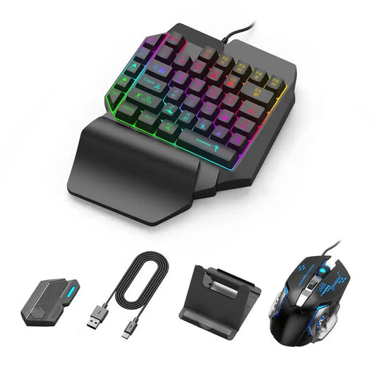 God Throne Eat Chicken Artifact IOS Tablet / Peripheral Phone Mobile Game Keyboard And Mouse Gamer Mice Keyboard