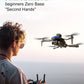 New D6 8K Drone Professional HD Dual Camera Optical Flow Localization Obstacle Avoidance WIFI FPV RC Foldable Quadcopter Toys
