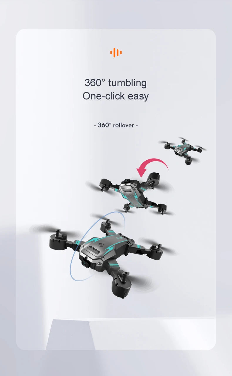 KBDFA New G6 Professional Foldable Quadcopter Aerial Drone S6 HD Camera GPS RC Helicopter FPV WIFI Obstacle Avoidance Toy Gifts