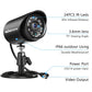 4pcs Full High Definition 1080P 2MP Security Analog Cameras Weatherproof CCTV Surveillance Camera Night Vision Motion Detection