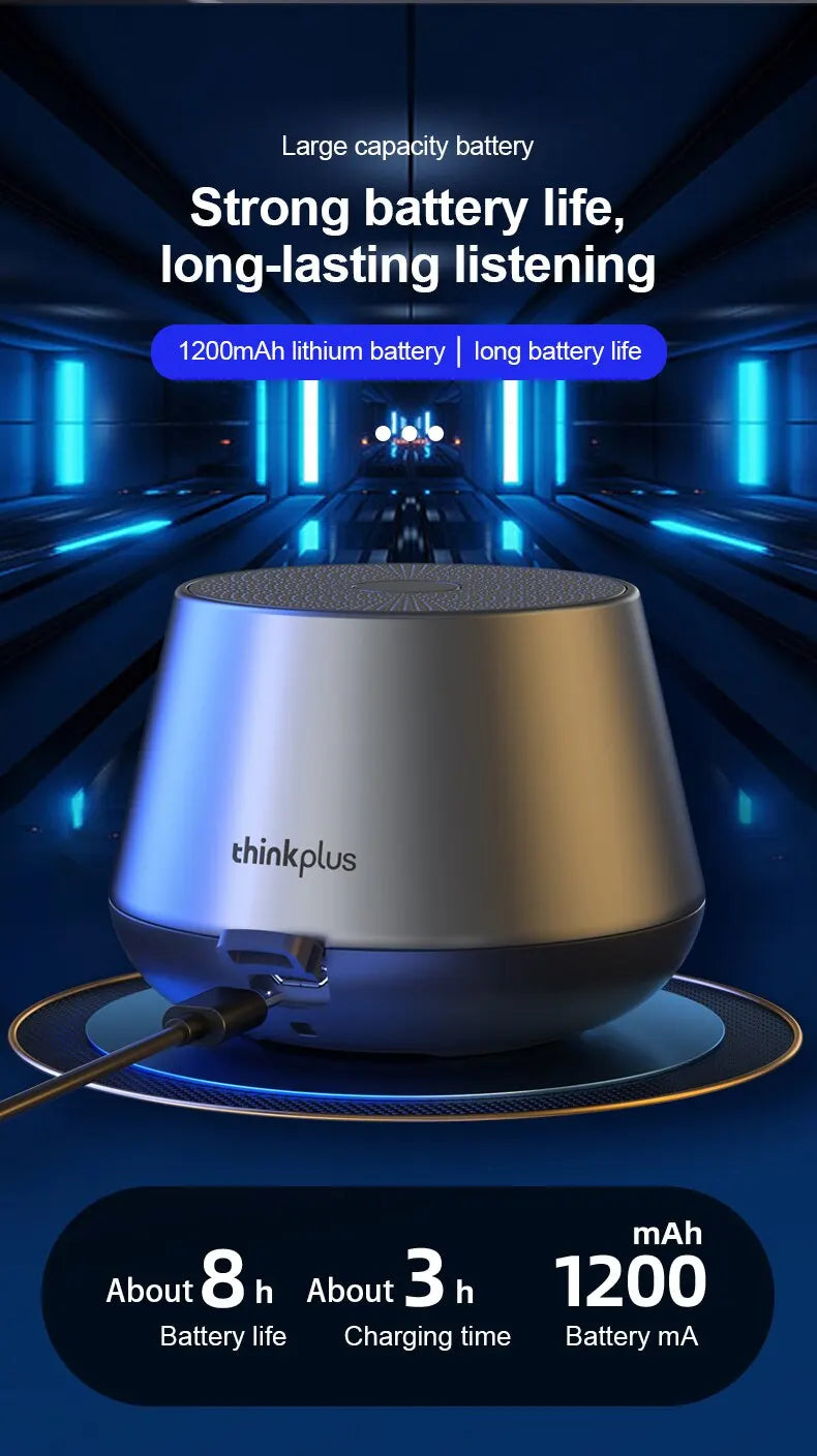 al Lenovo K3 Pro Bluetooth V5.0 Speaker Big Audio With Deep Bass Sound Outdoor Soundbox Music Portable Camping Loudspeaker