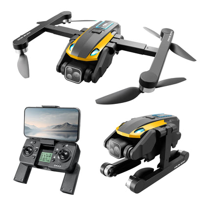 2024 M8Pro RC Drone 4K Professinal With 1080P Wide Angle HD Camera Foldable Helicopter WIFI FPV Height Hold Gift Toy