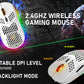 MAMNASNAKE L500 Wireless Gaming Keyboard and Mouse Combo, Mechanical Feeling Keyboard with Bluetooth 5.1&2.4G Wireless Dual Mode