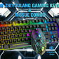 MAMBASNAKE x KUIYN T6 Wired Gaming Keyboard and Mouse Combo with Rainbow LED Backlight