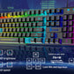 MAMBASNAKE x KUIYN T6 Wired Gaming Keyboard and Mouse Combo with Rainbow LED Backlight
